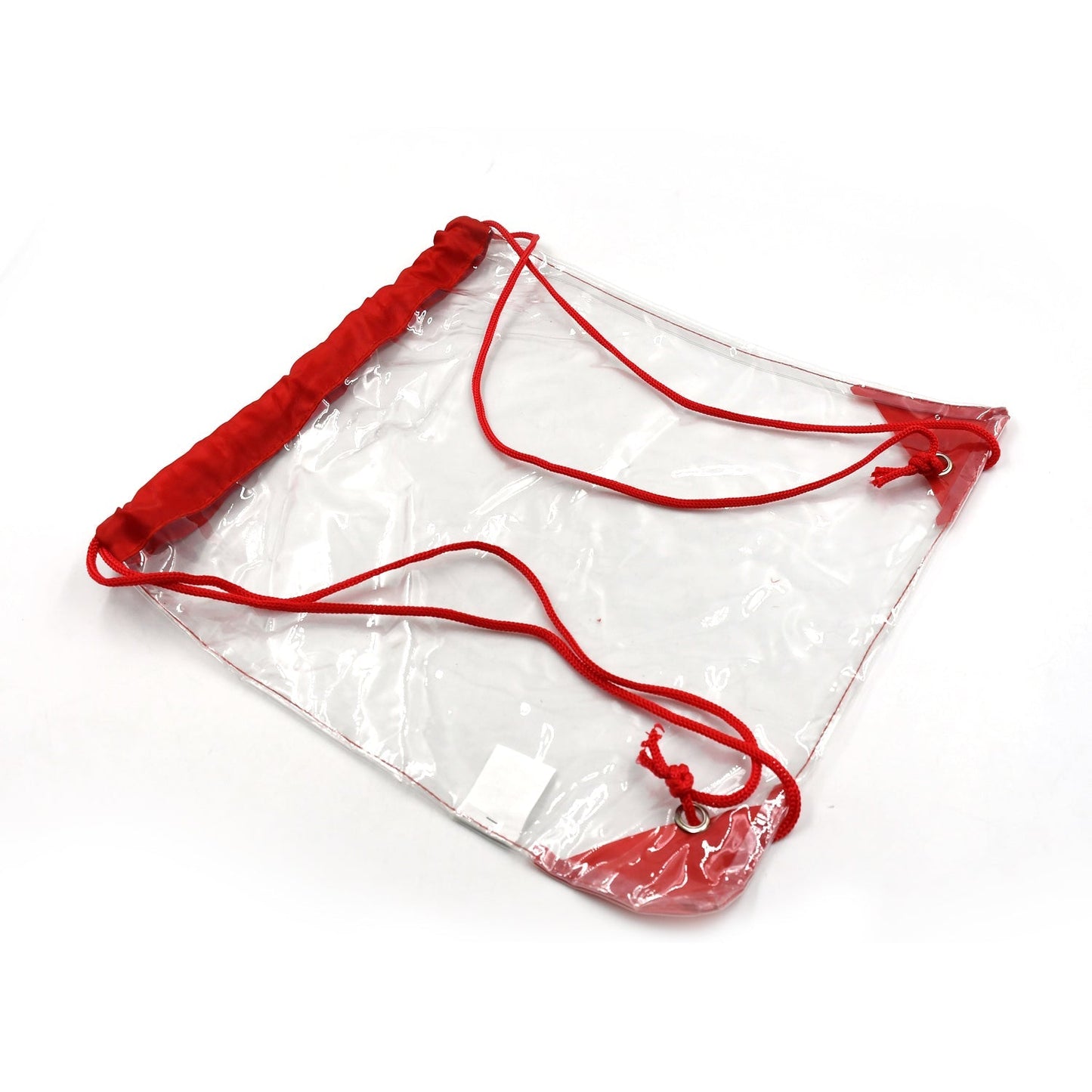 Clear Waterproof Drawstring Bag