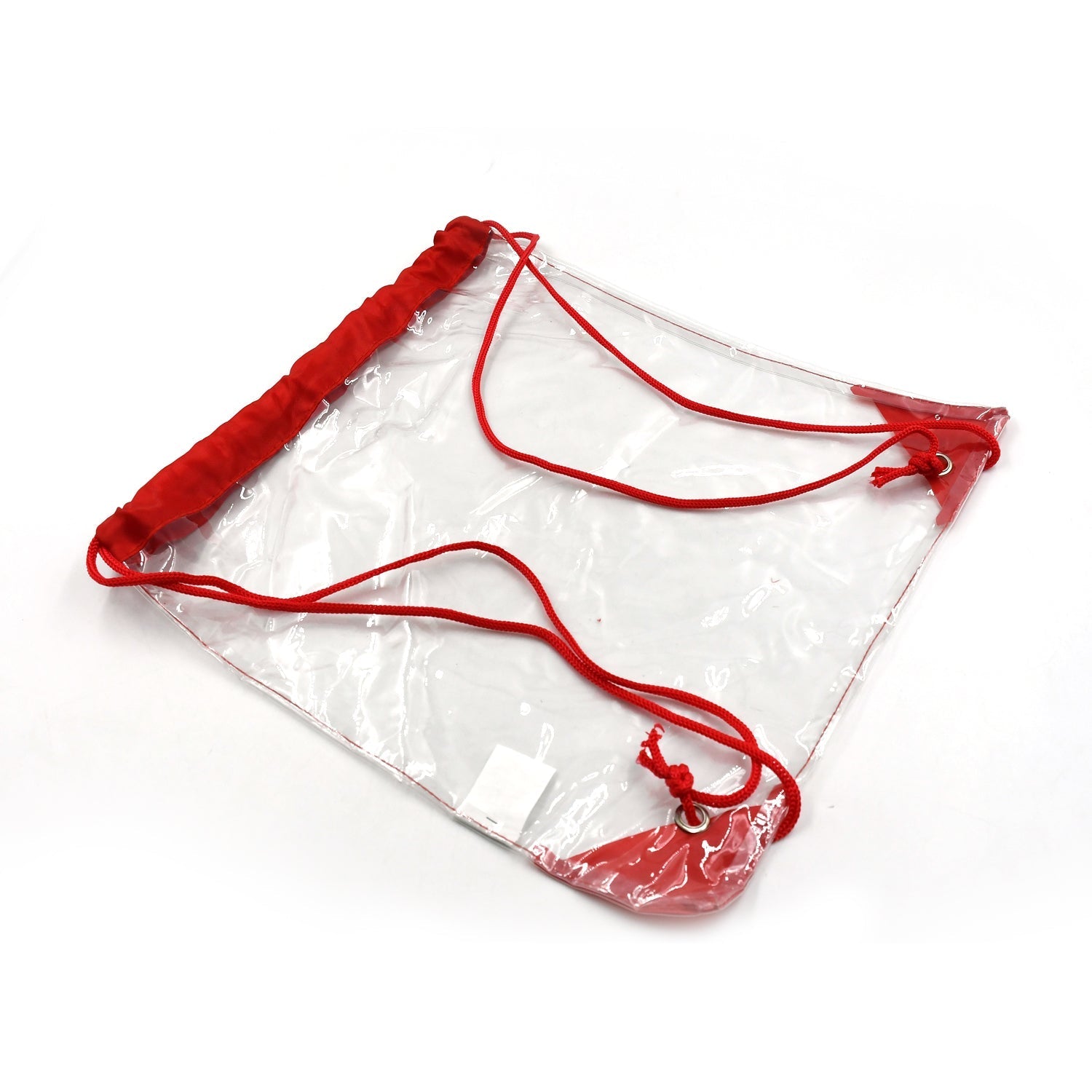 Clear Waterproof Drawstring Bag
