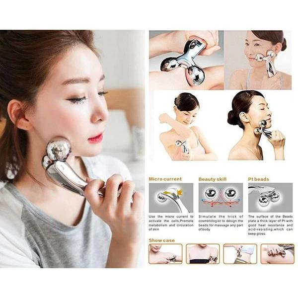 Solar-Powered Facial Massager