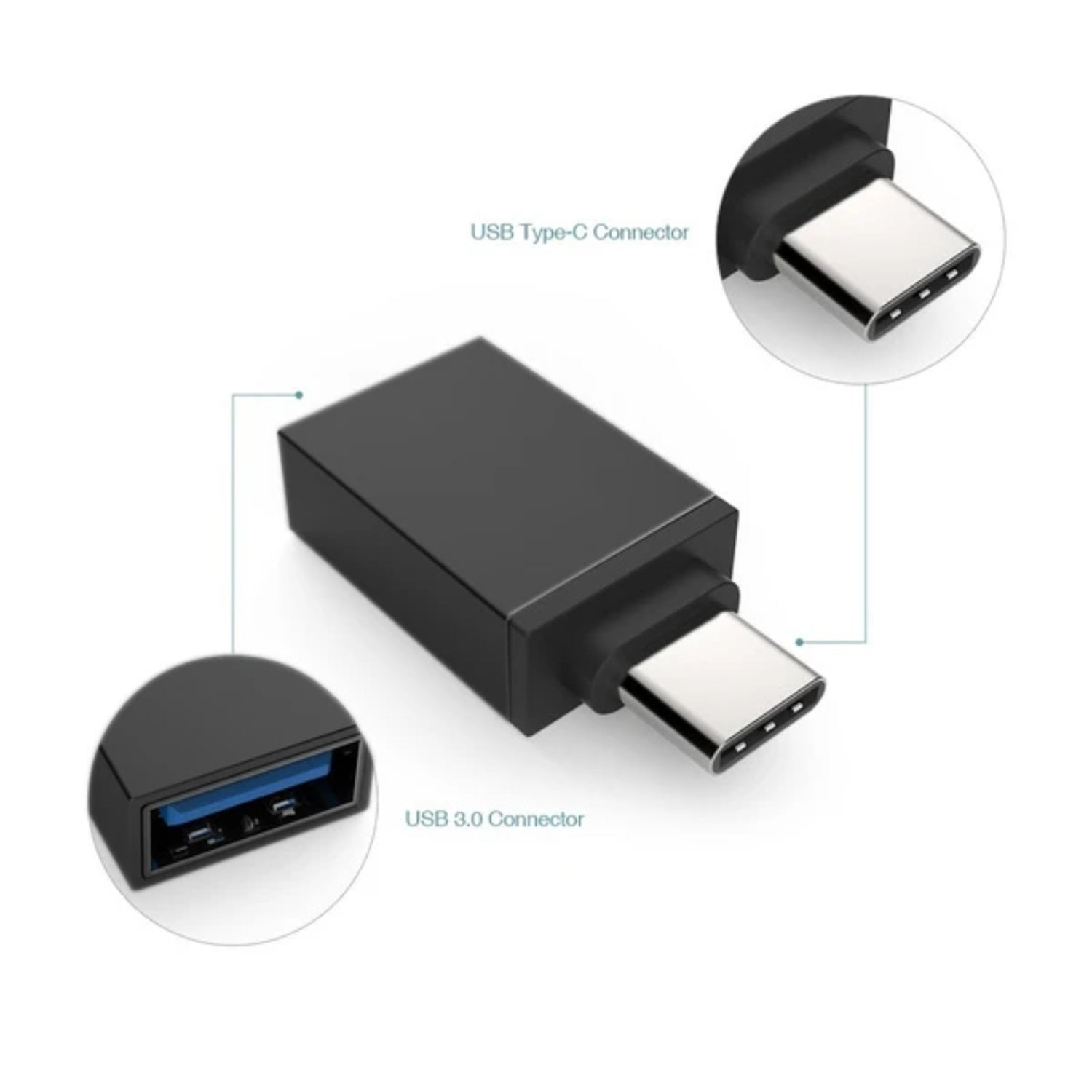 USB-C to Micro OTG Adapter