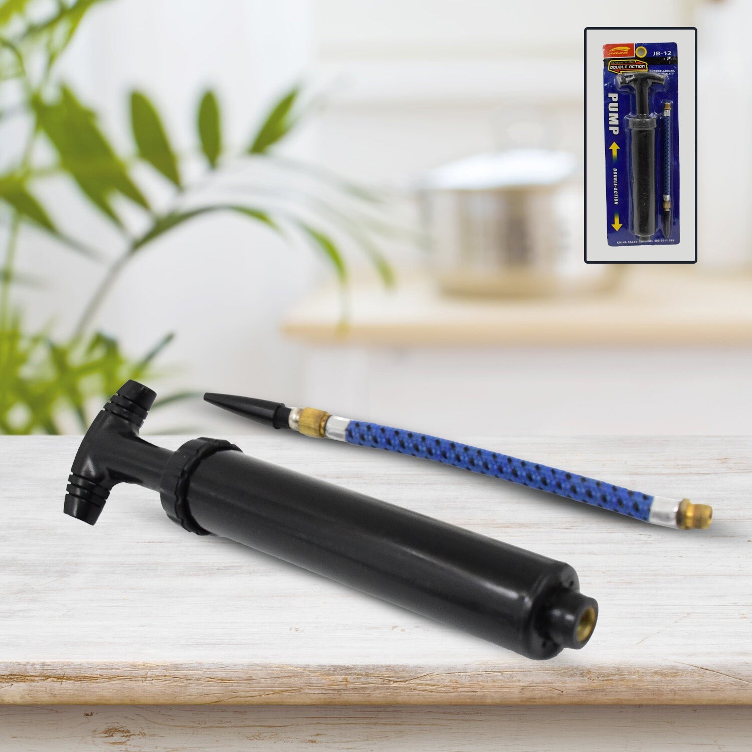 Compact Sports Ball Pump