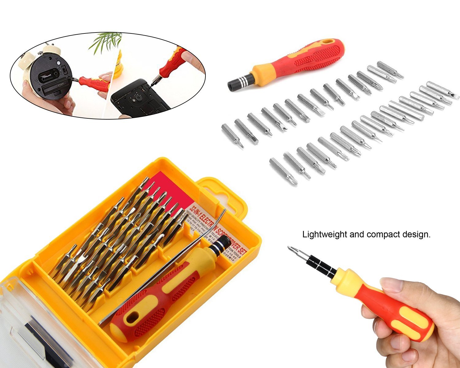 Precision Magnetic Screwdriver Set