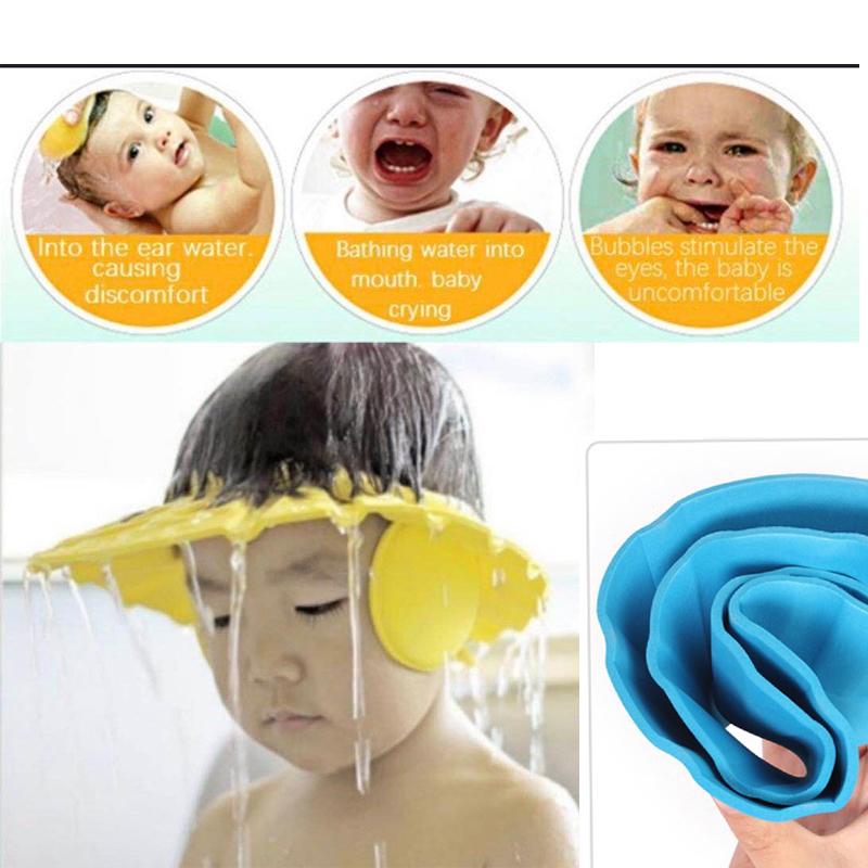Adjustable Baby Shower Cap