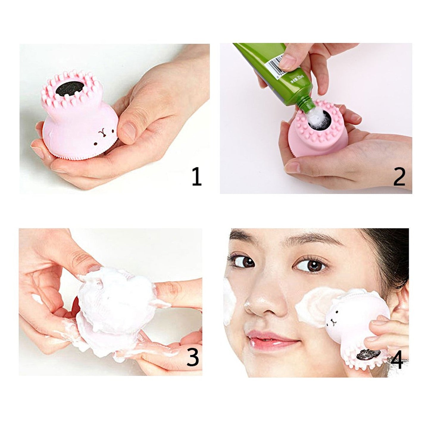 Silicone Octopus Face Scrubber