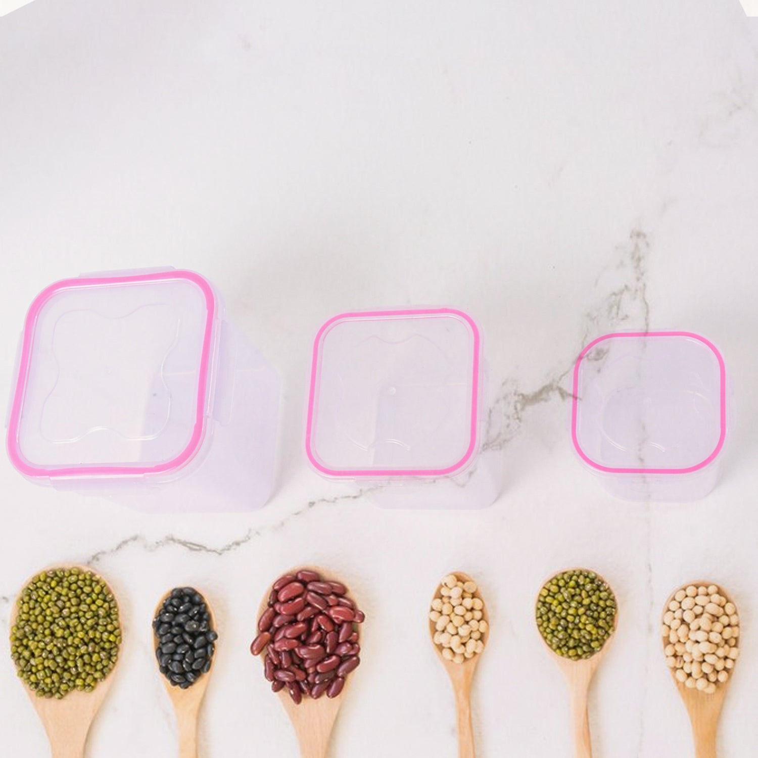 3-Piece Air Seal Storage Containers