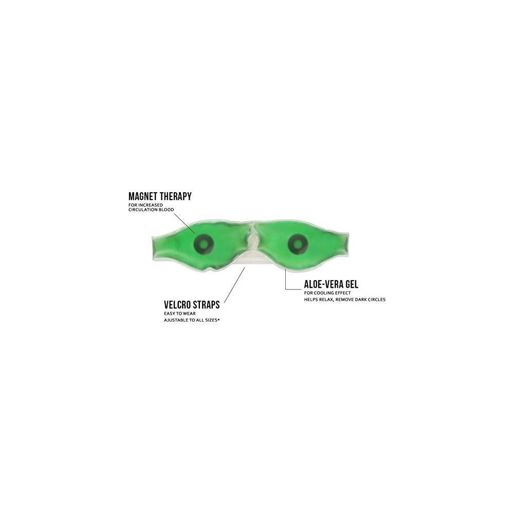 Cold Eye Mask With Stick-on Straps