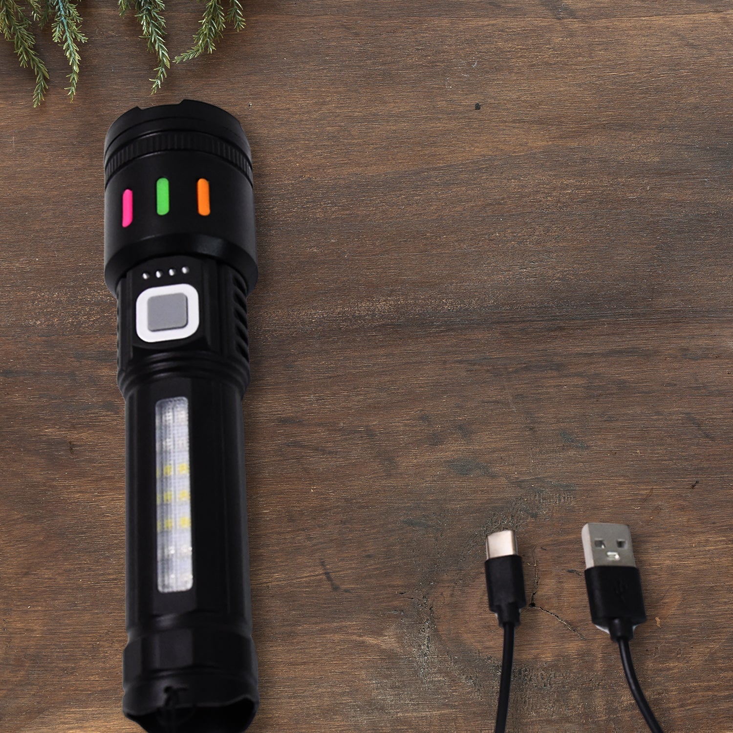 Led Torch High Lumens Fast Charging Flashlight
