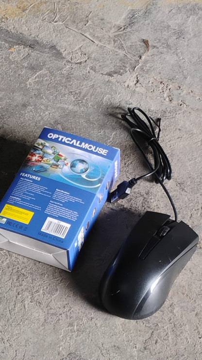 Computer Laptop Wired Optical Mouse
