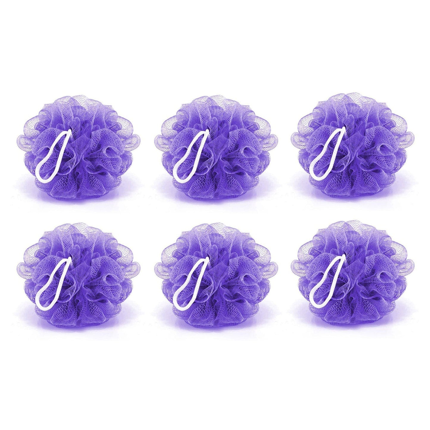 Pack of 6 Bath Loofahs