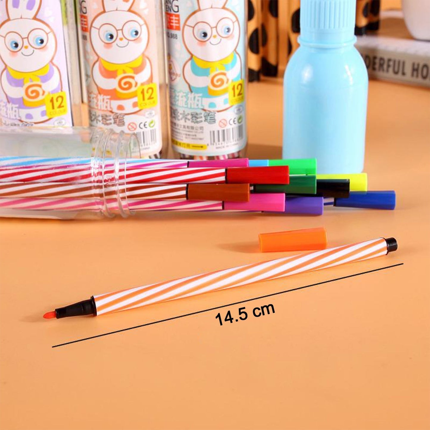 Minions Sketch Pen Set – 12 Colors