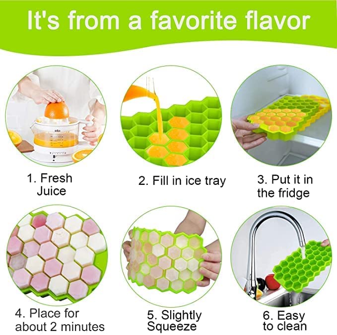 Honeycomb Silicone Ice Tray