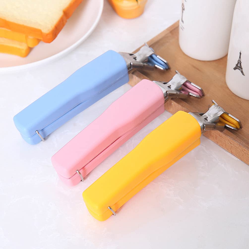 2973 Hot Dish Plate Clip Stainless Steel Plate Tongs Bowl Clips Pan Dish Gripper Clips Hot Plate Bowls Clamp Holder Tong For Home Kitchen