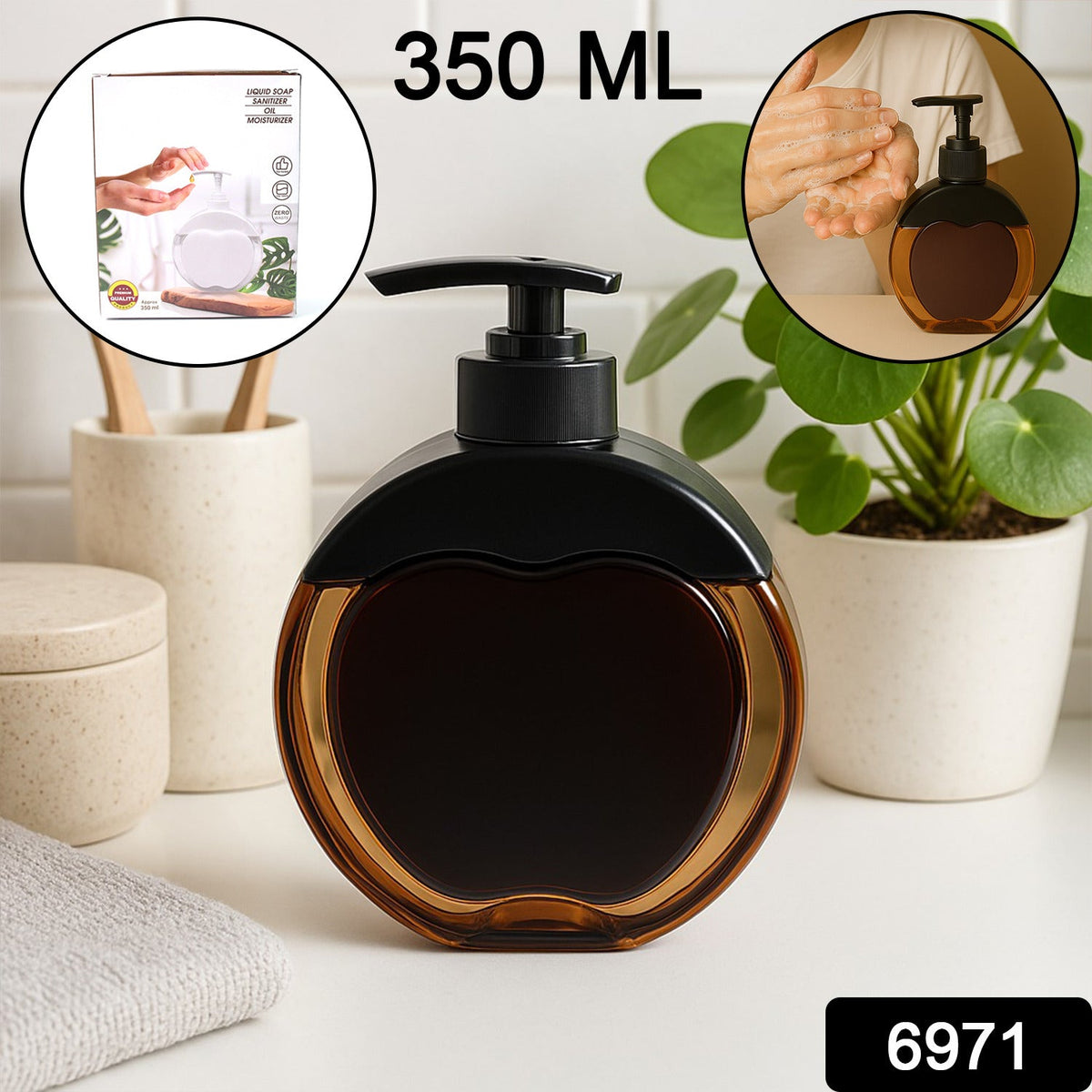 Refillable Liquid Soap Dispenser (350 Ml)