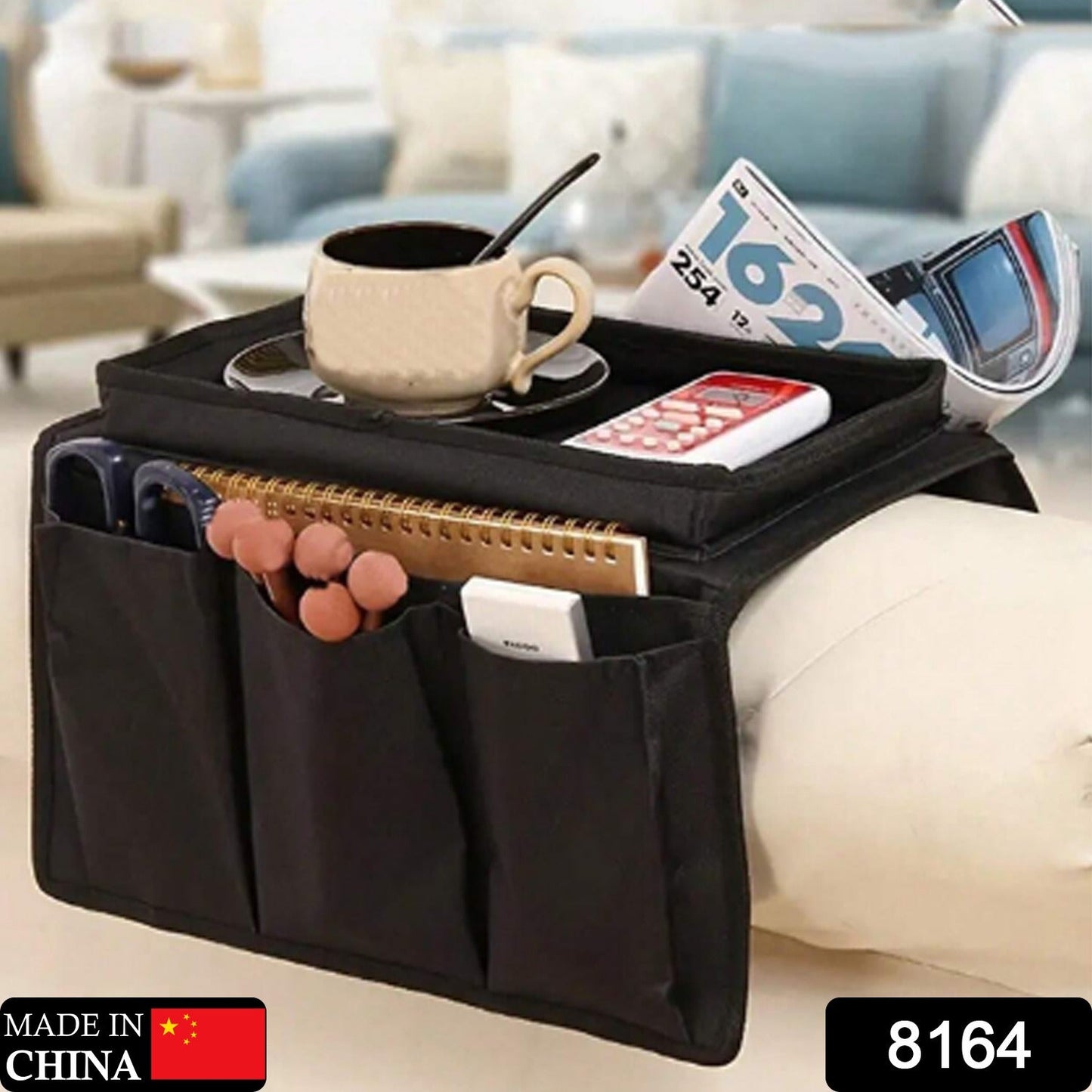 Sofa Armrest Organizer Bag