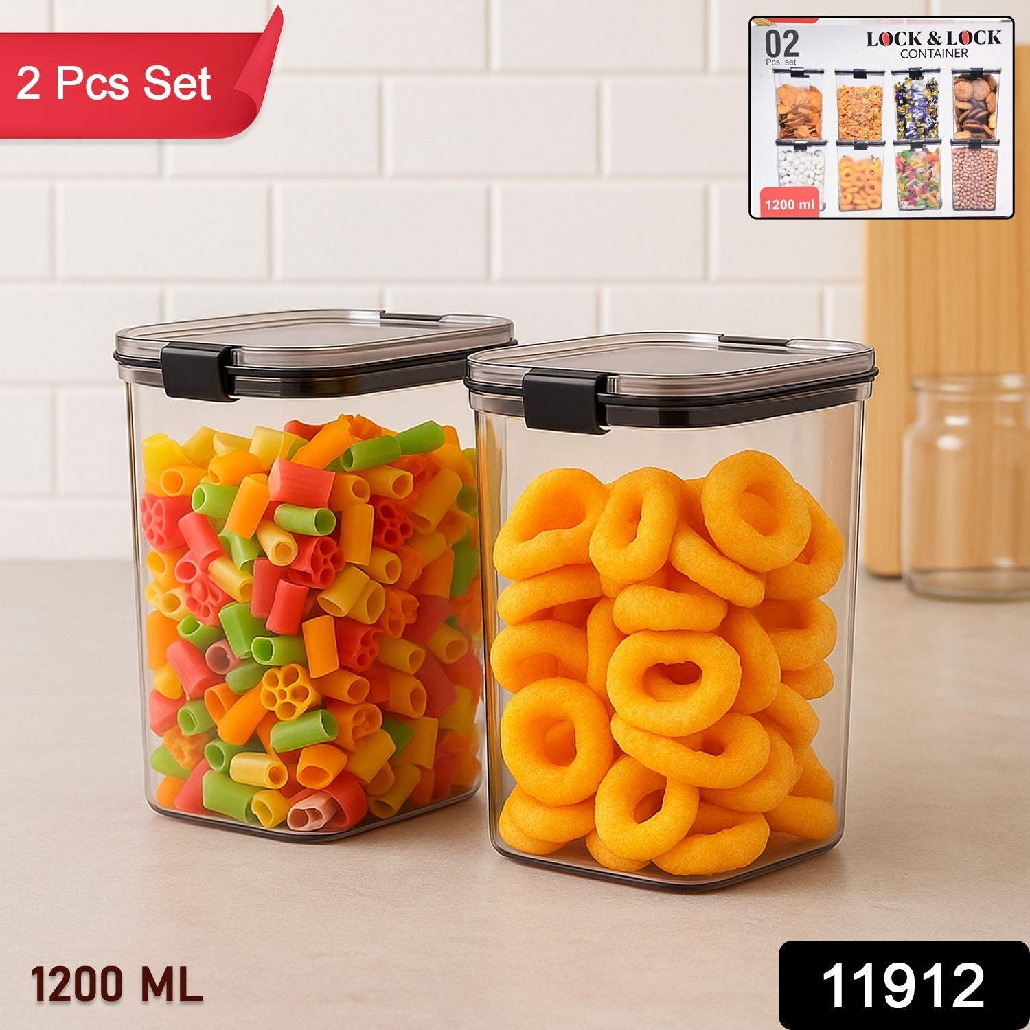 Airtigh Food Storage 1200ml (set of 2)