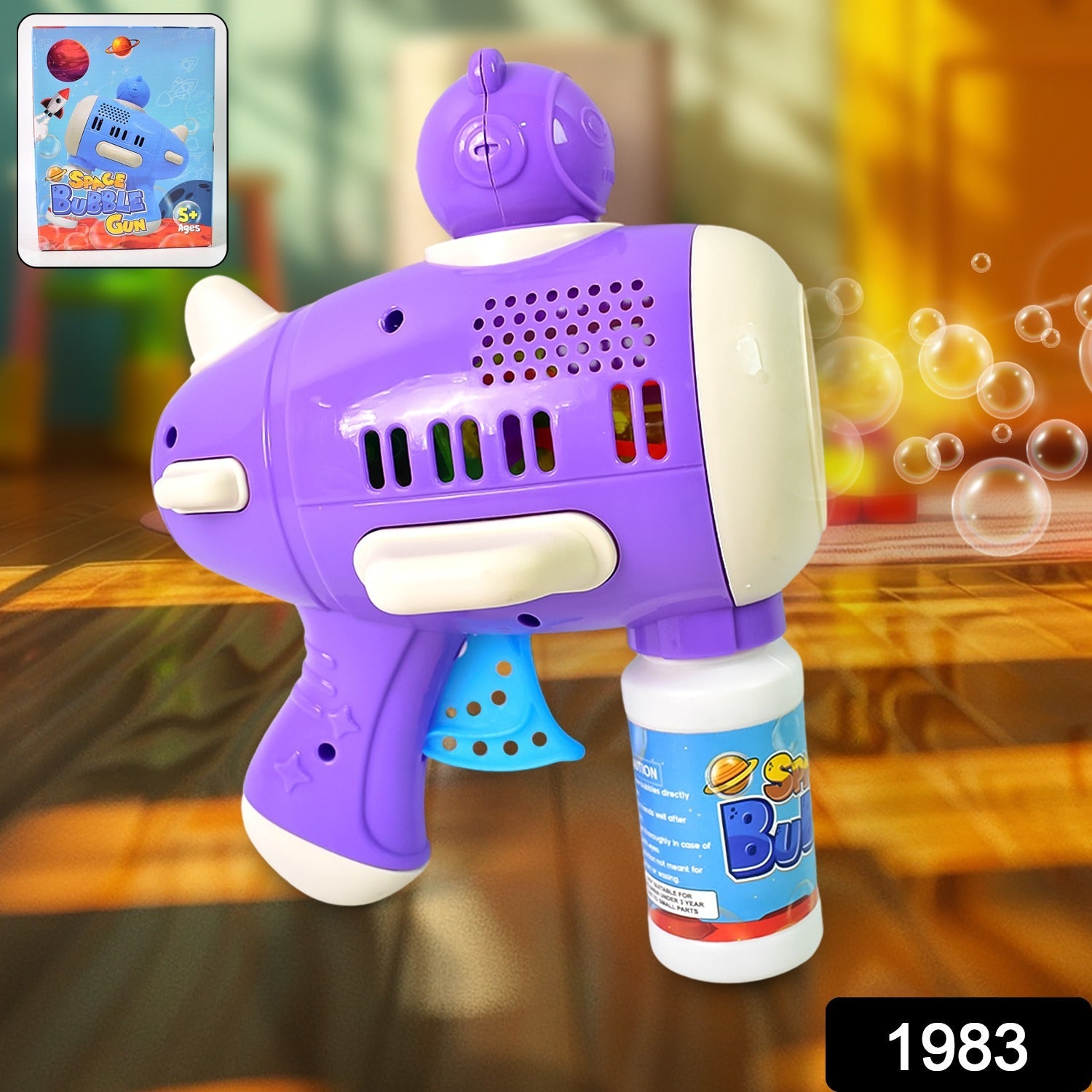LED Bubble Launcher