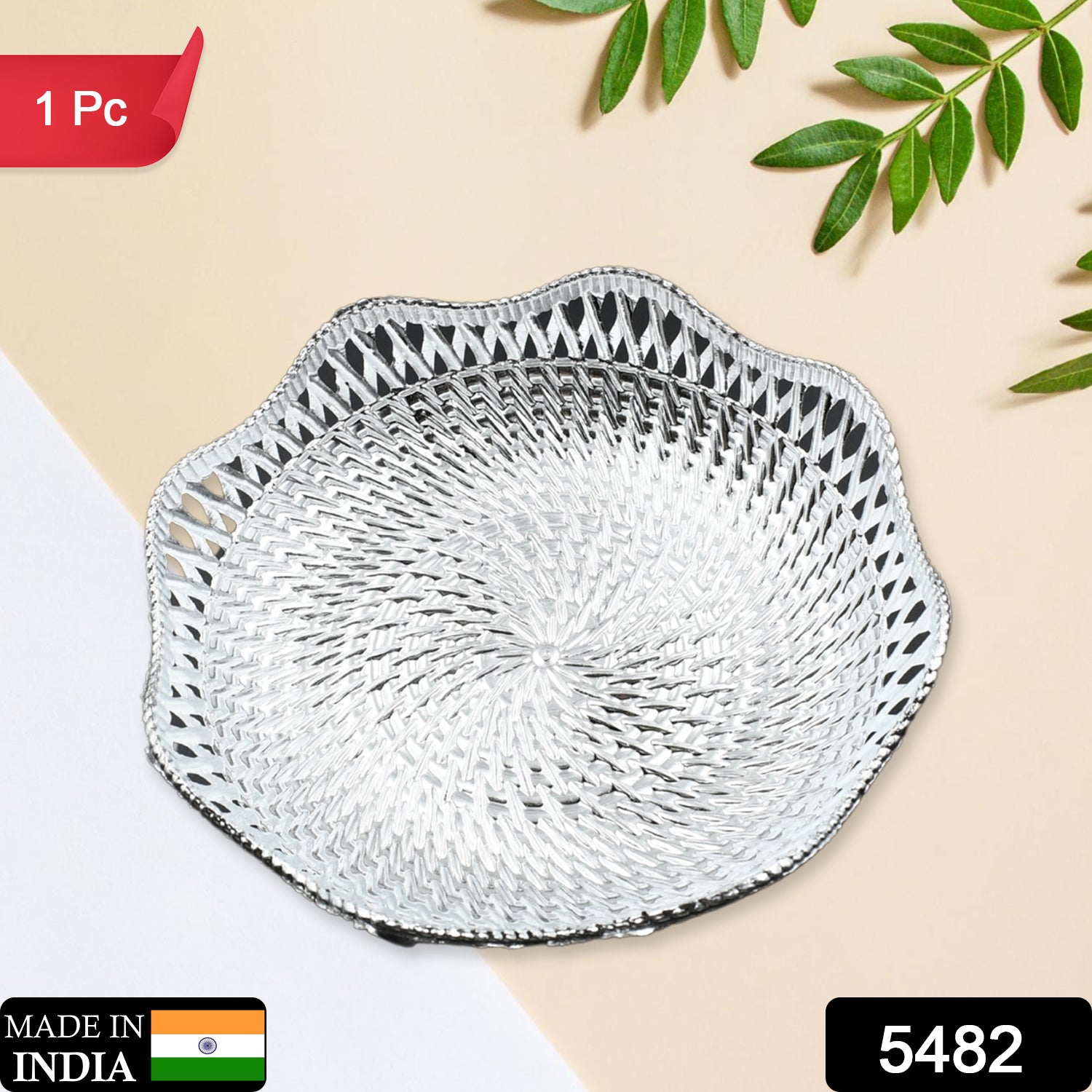 Traditional Round Serving Tray