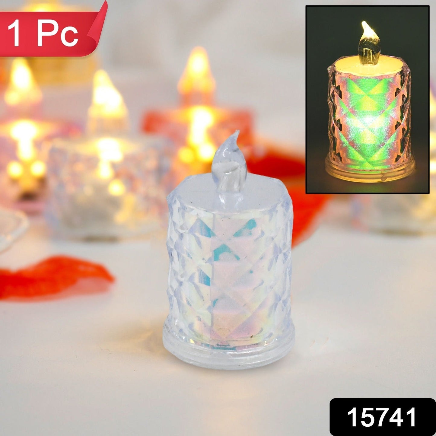 LED Tealight Candles (1 Pack)