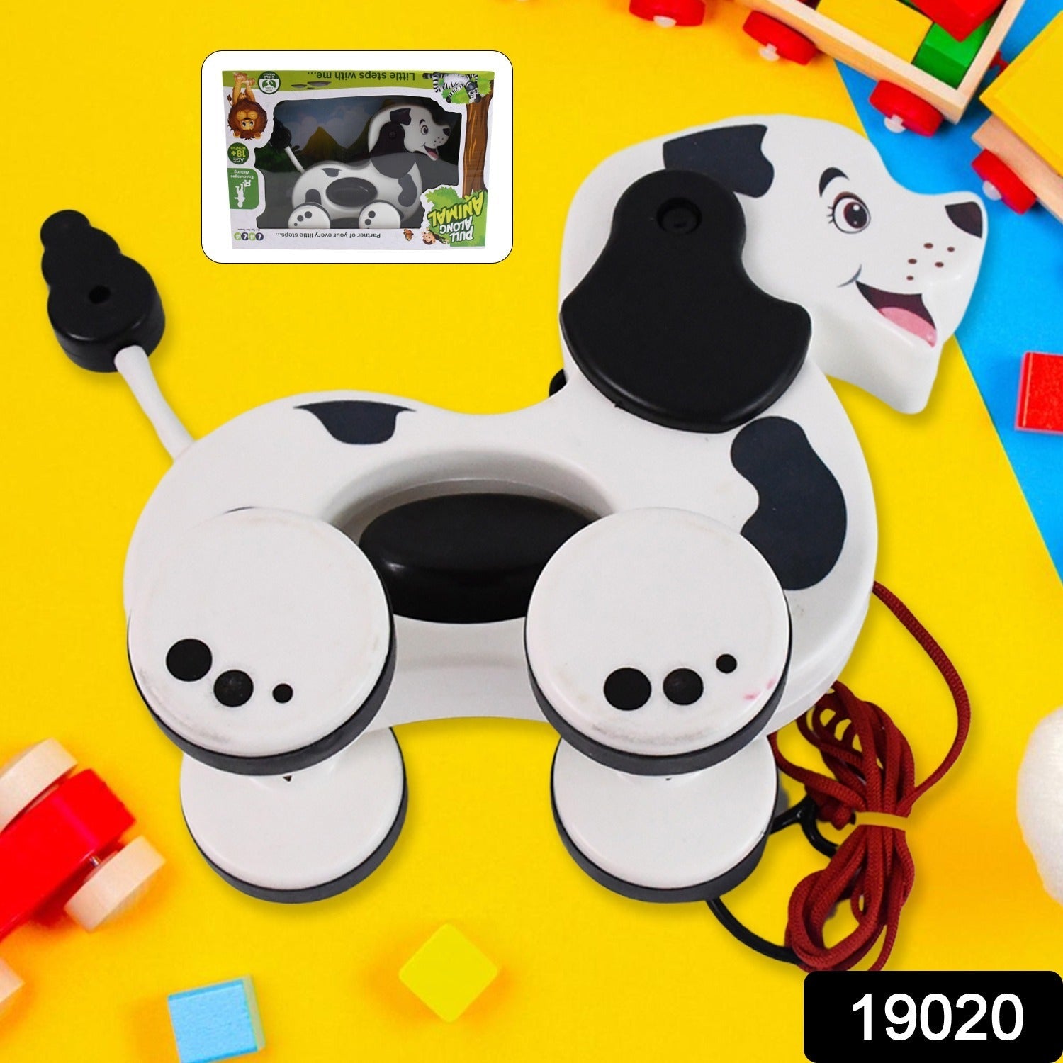 Dog Pull Along Toddler Toy