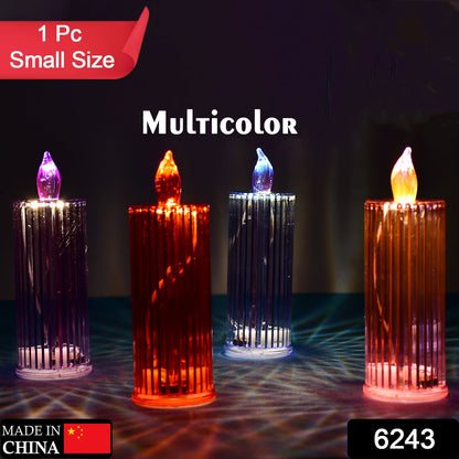 Glitter Swirl LED Candles