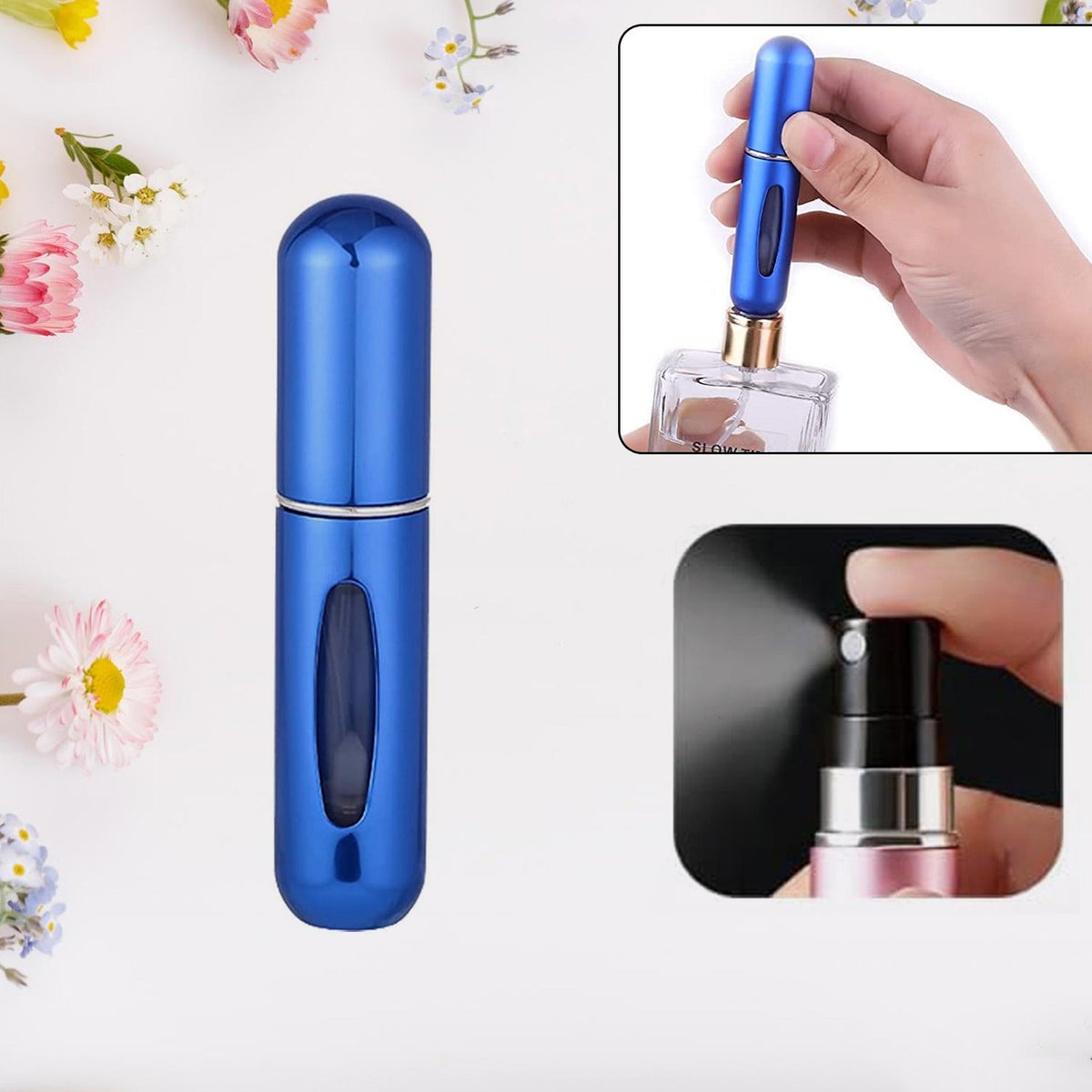 Refillable Perfume Atomizer Bottle