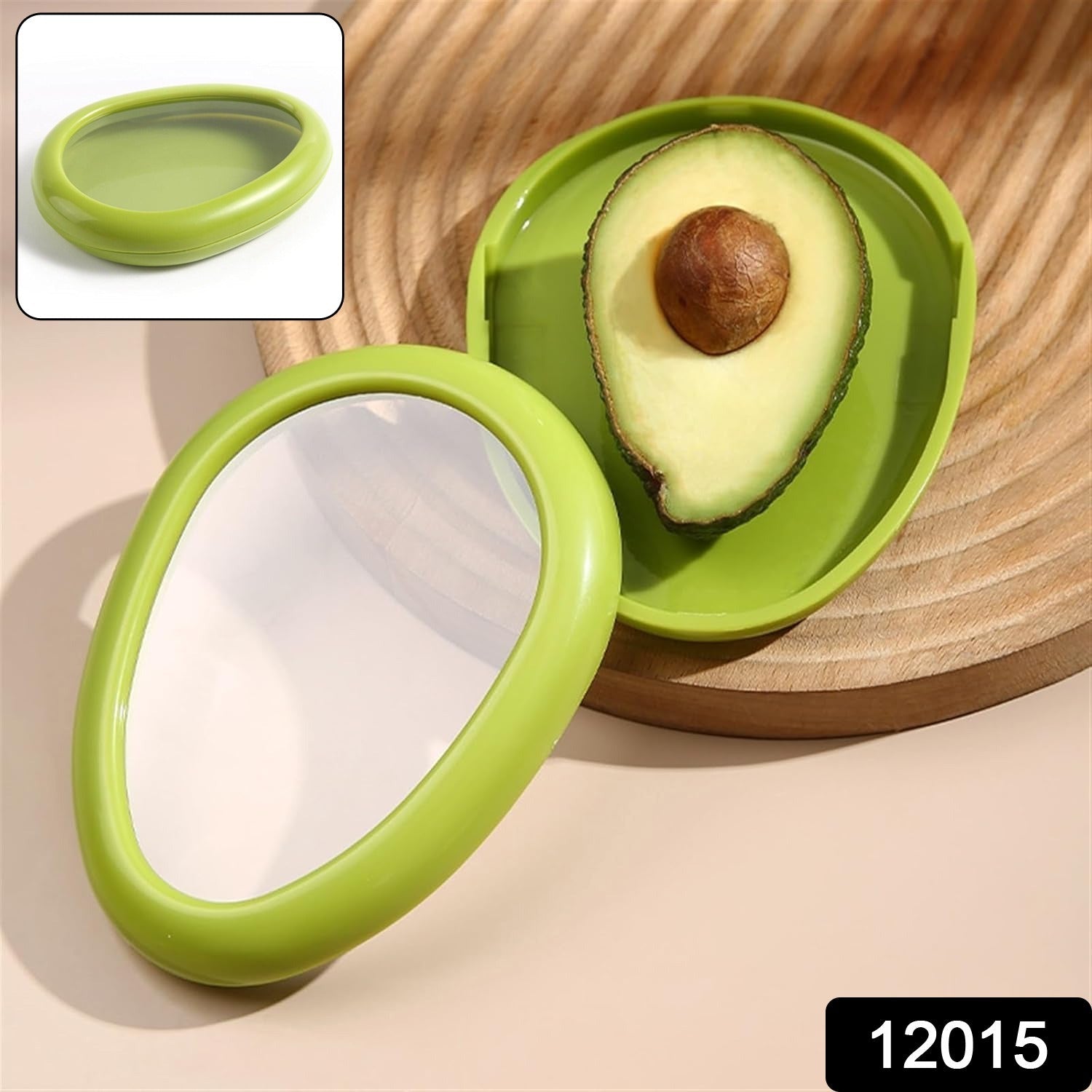 Green Oval Vegetable Fruit Storage Box