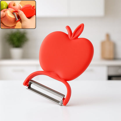 Apple-Shaped Folding Peeler