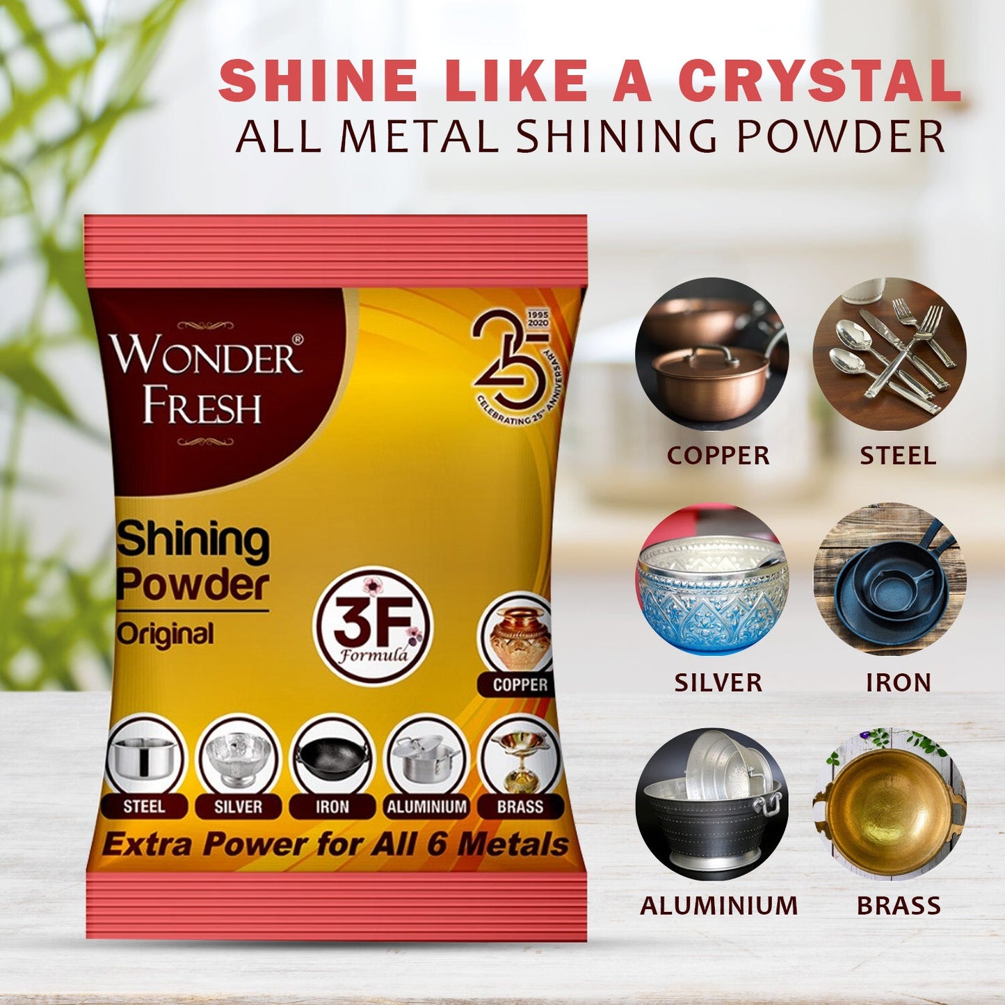 Professional Metal Polish Powder