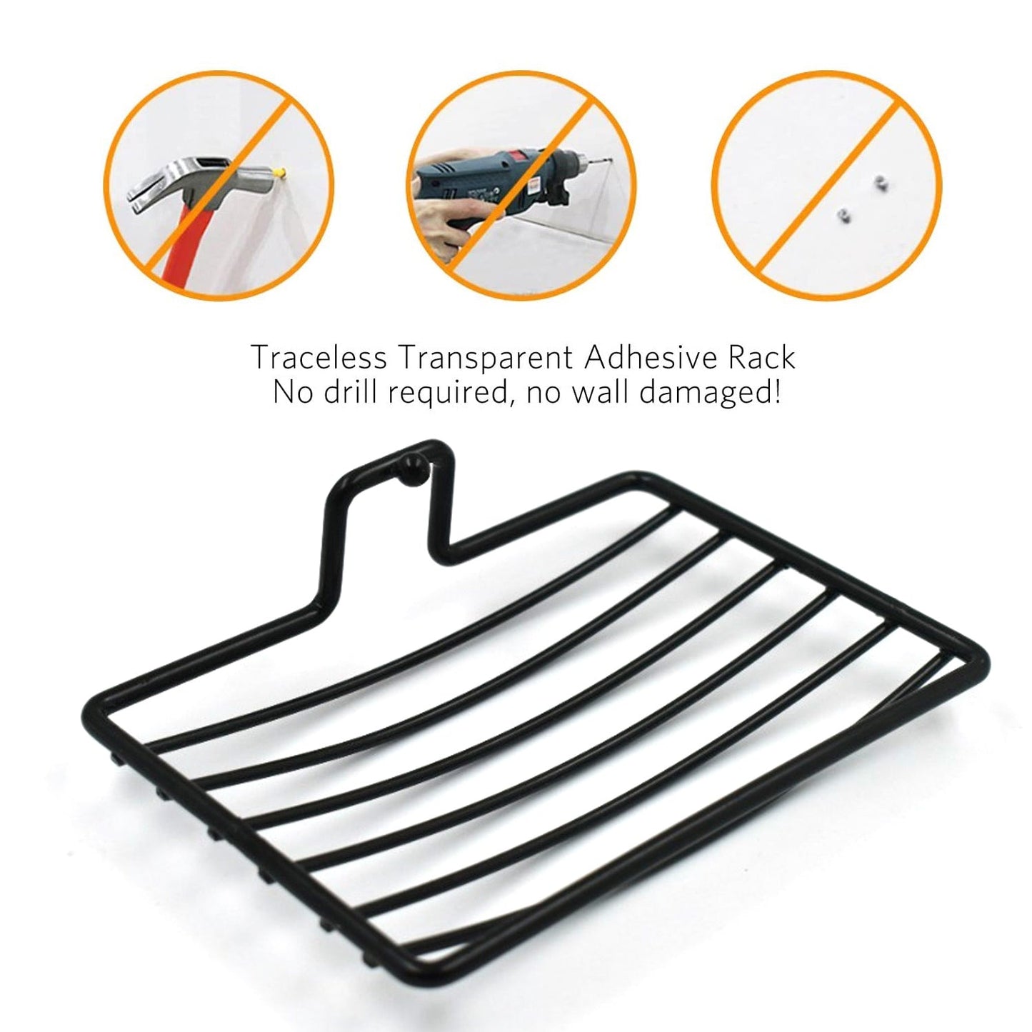 2 Pc Soap Rack