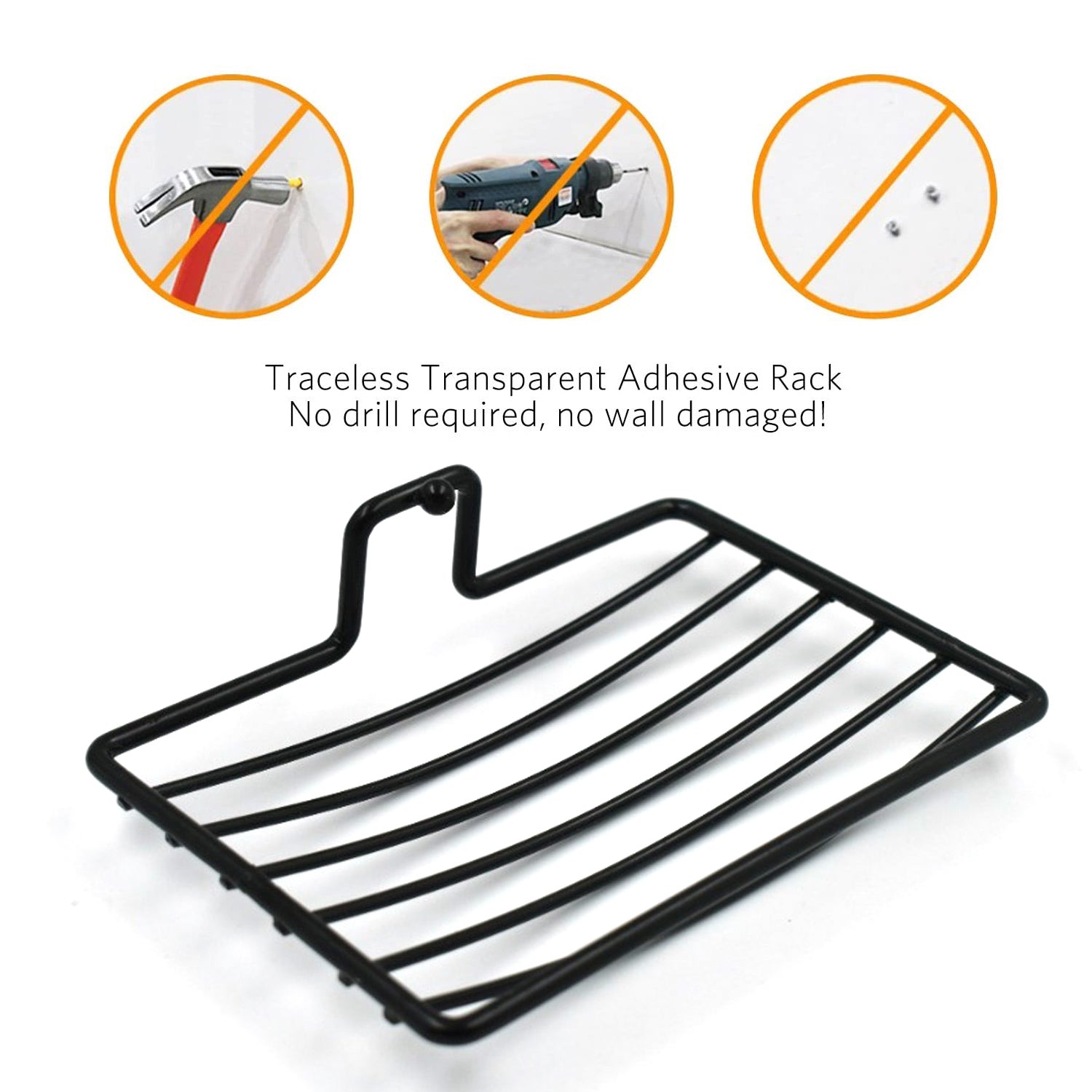 2 Pc Soap Rack