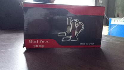 Portable Mini Foot Pump For Bicyclebike And Car