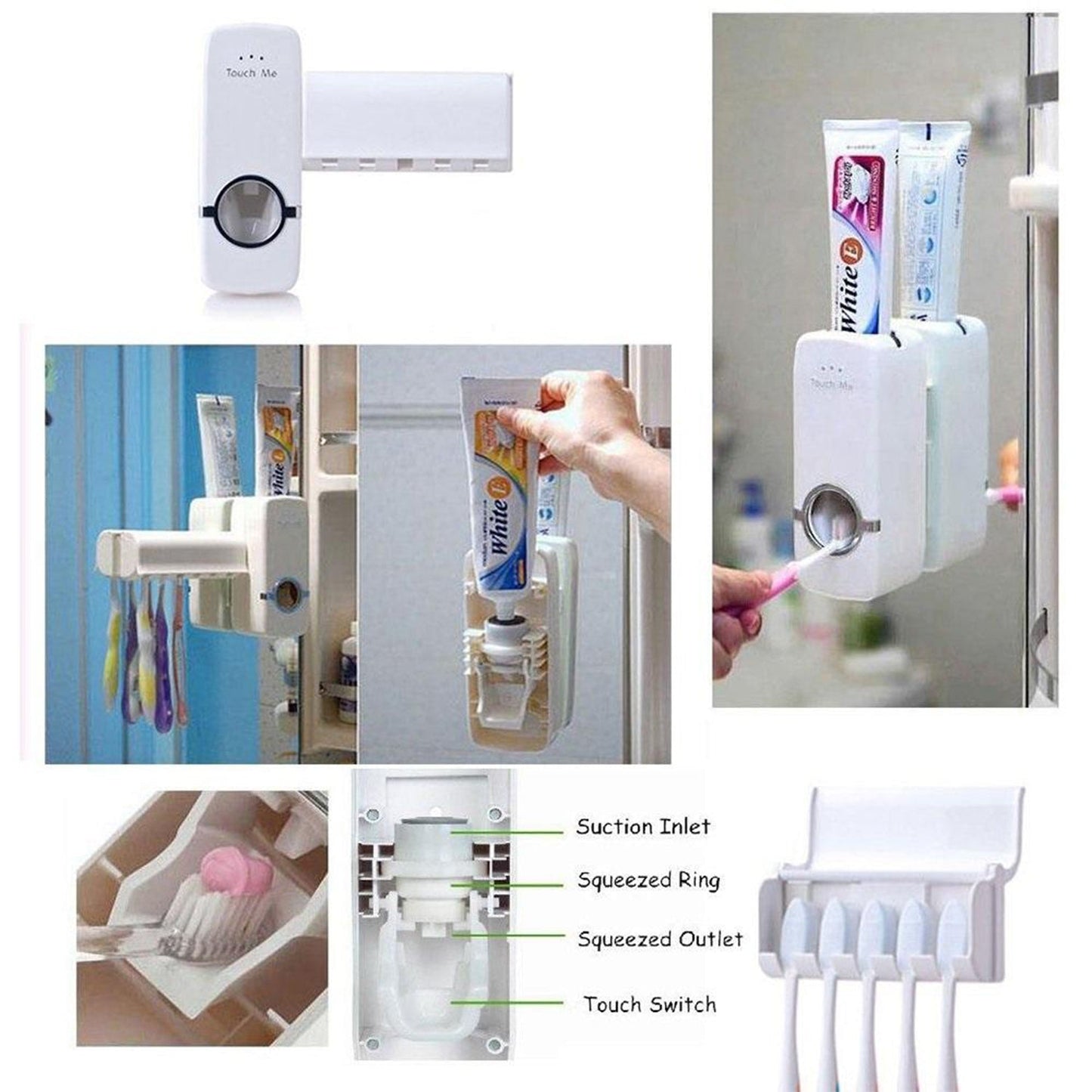 Automatic Touchless Toothpaste Dispenser