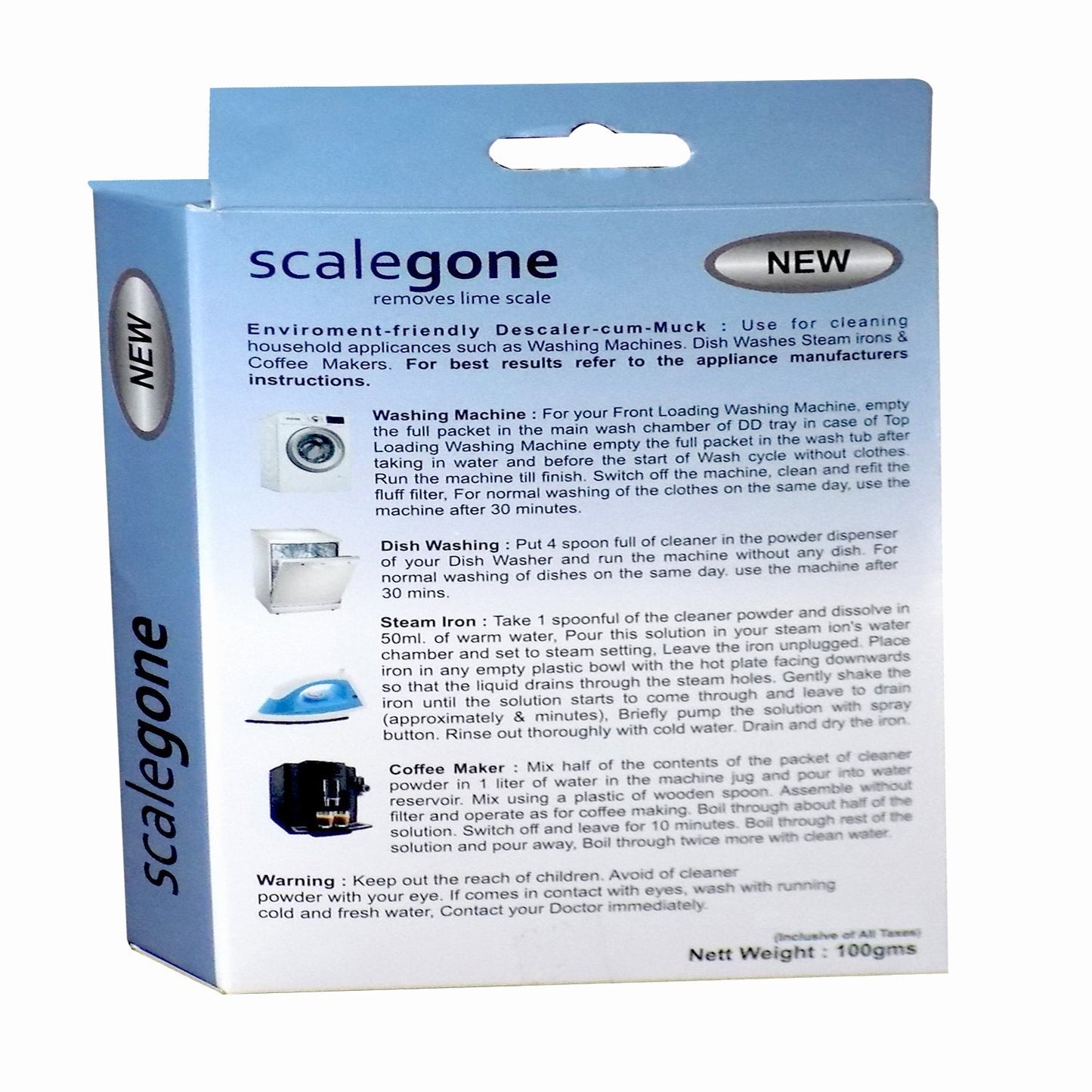 Washing Machine Scalegon Powder For Machine