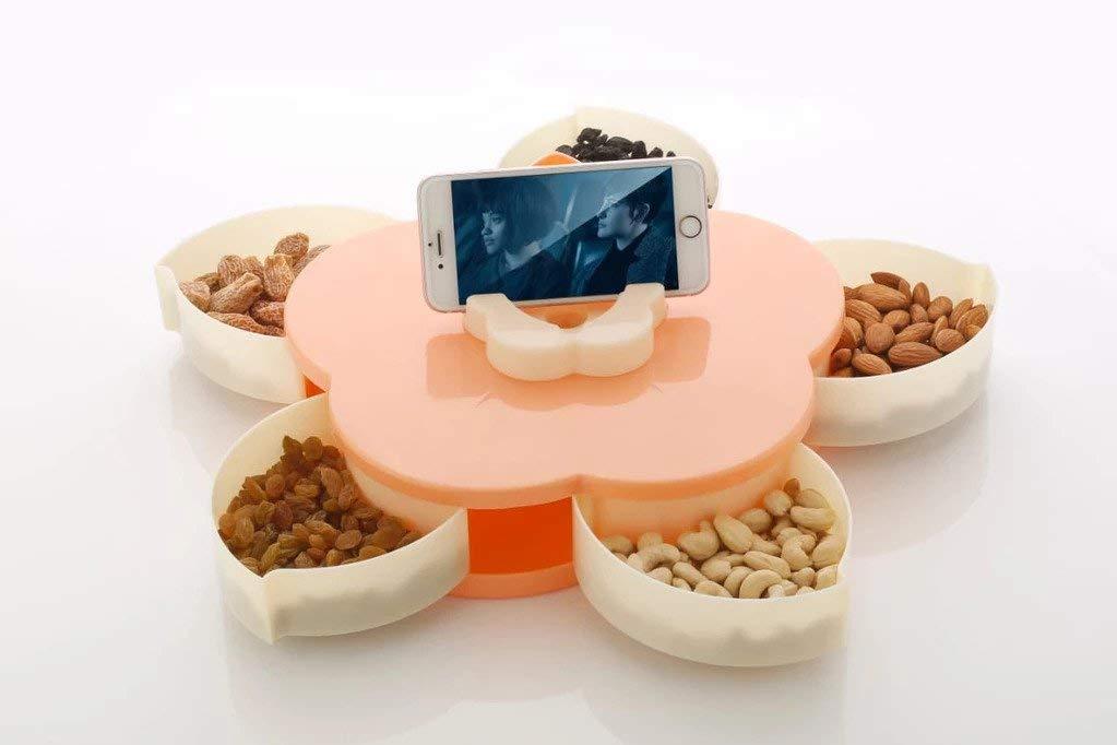 Rotating Snack Serving Tray