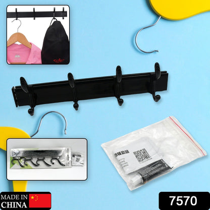 6-Hook Wall Rack
