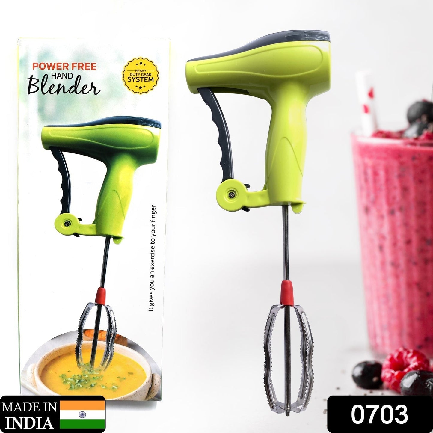 Manual Power-Free Hand Blender