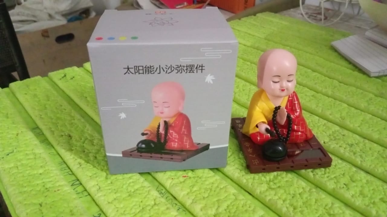 Solar Buddha Statue