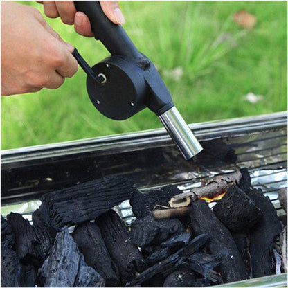 Portable Hand Crank Air Blower Fan