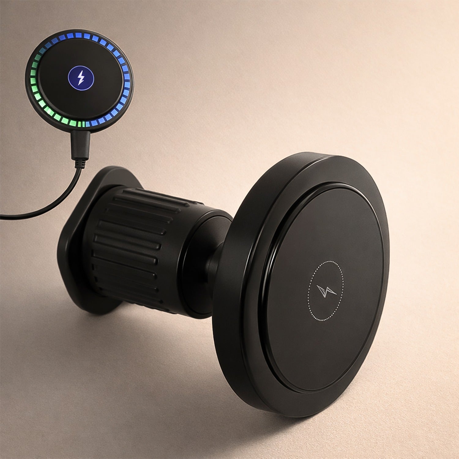Music-Reactive Wireless Car Charger