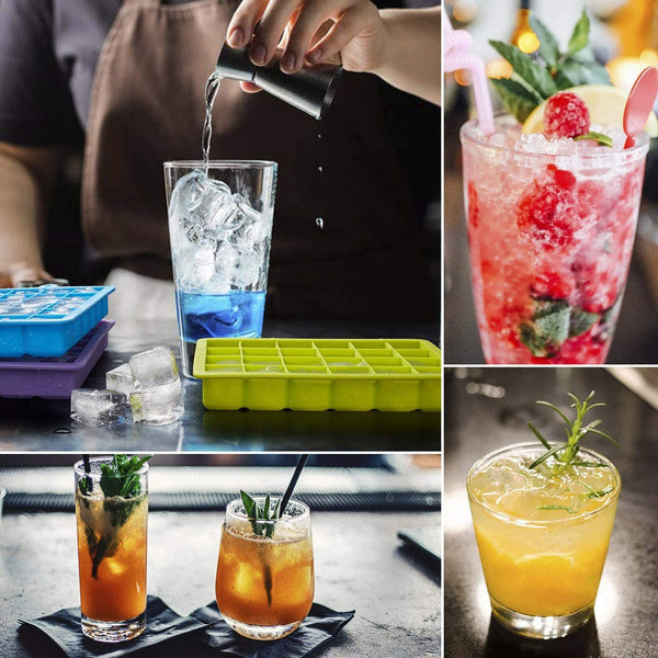 Multicolour Silicone Ice Tray