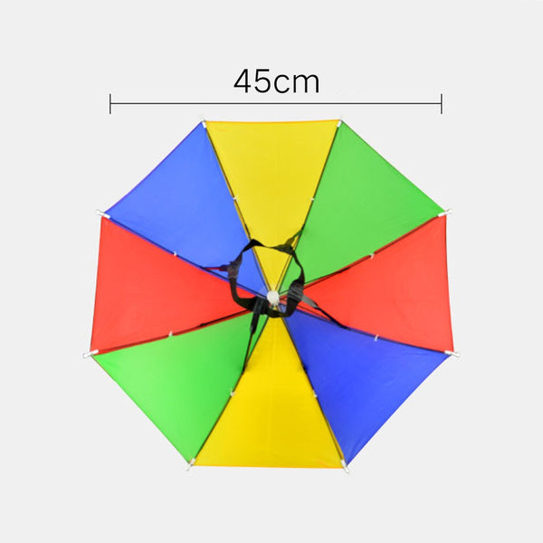 Hands-Free Umbrella Hat