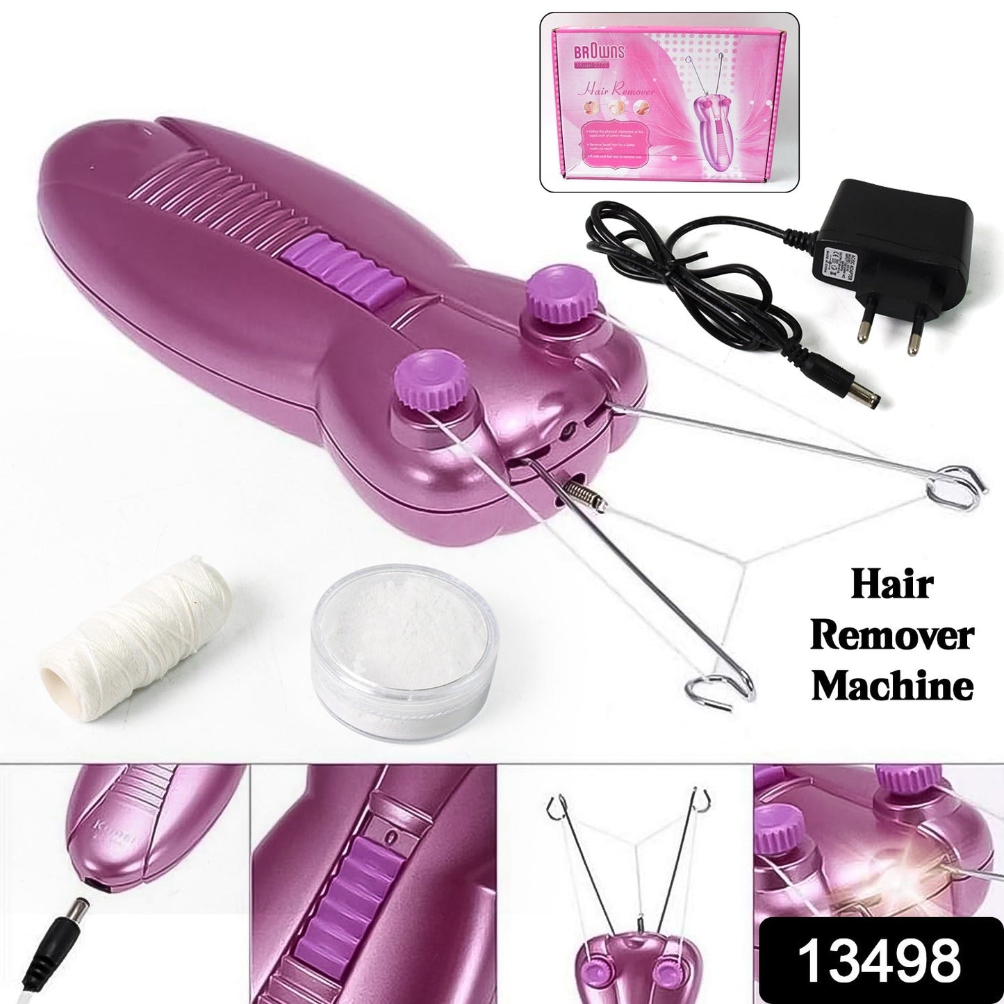 Facial Epilator Hair Removal Kit