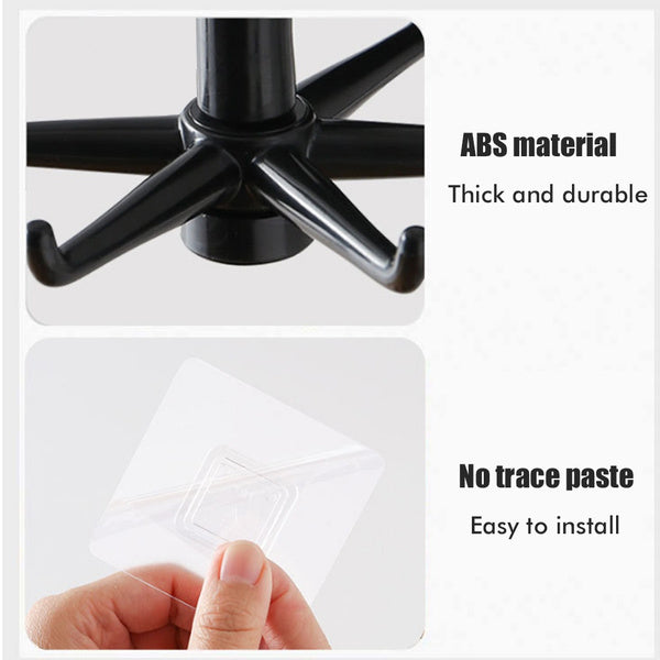360 Rotatable Hooks For Hanging