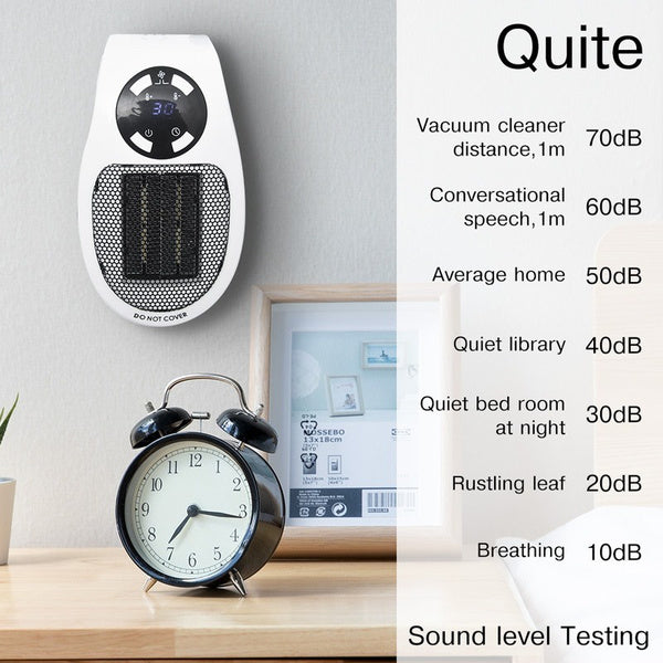 500W Portable Space Heater
