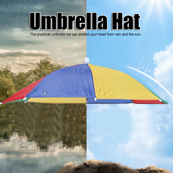 Hands-Free Umbrella Hat