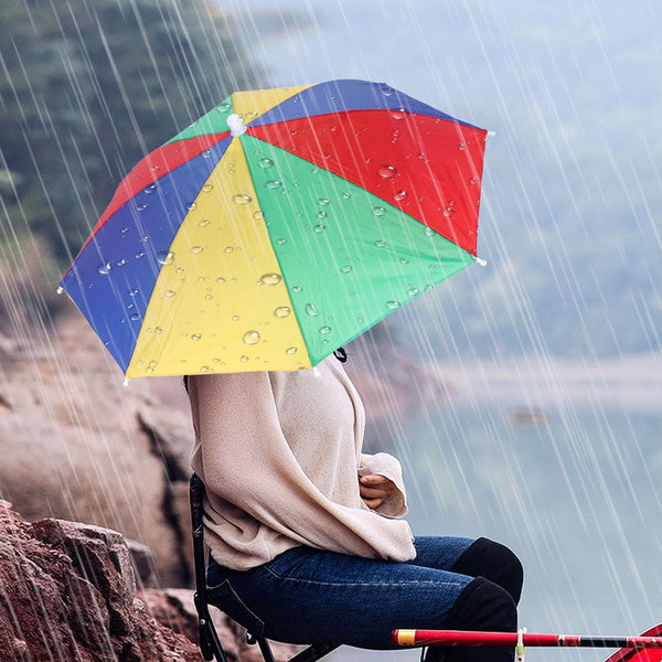 Hands-Free Umbrella Hat