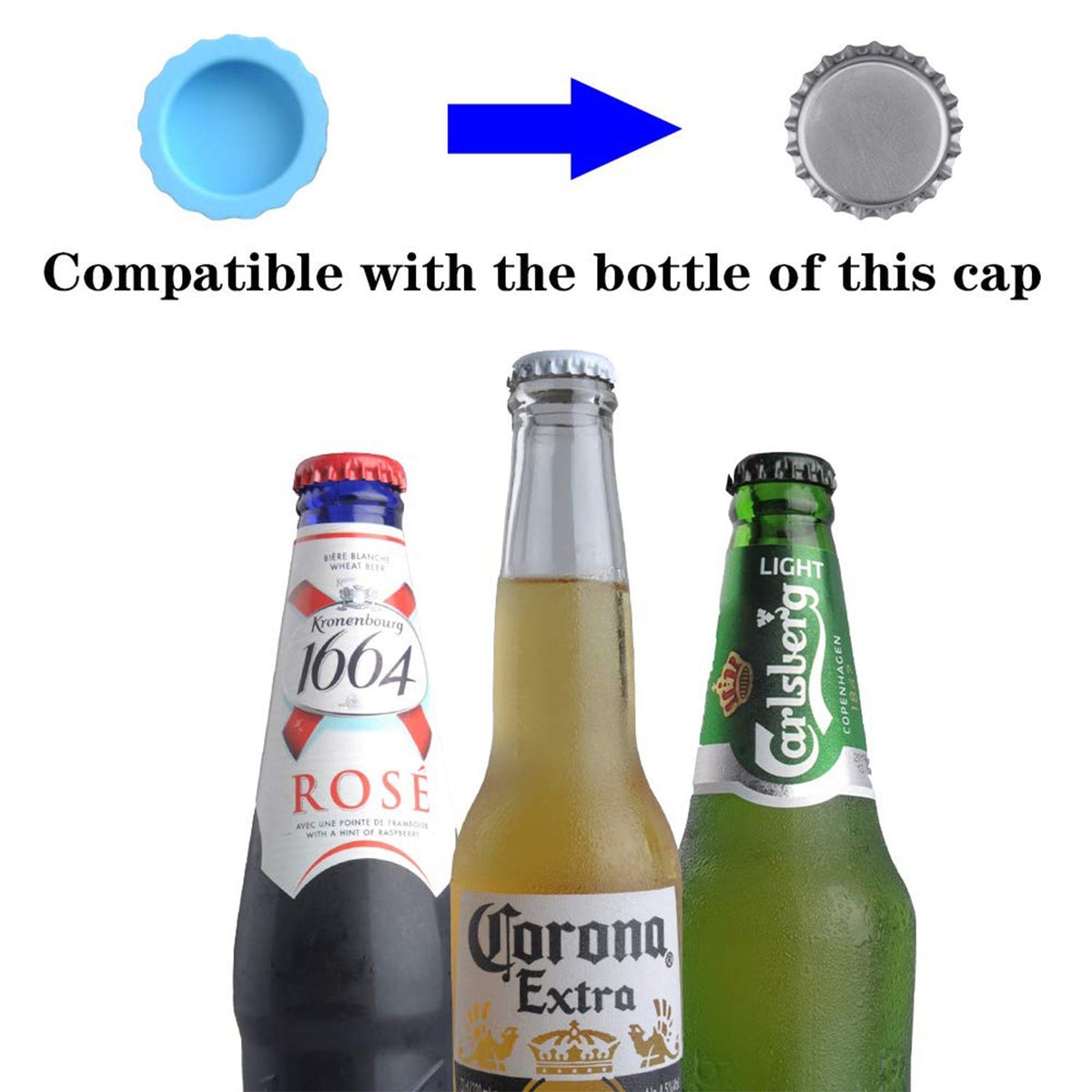 Silicone Bottle Saver Caps