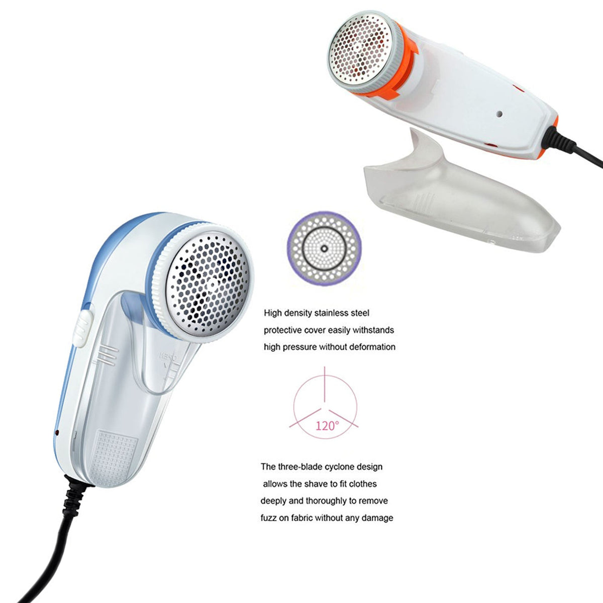 Corded Fabric Lint Remover
