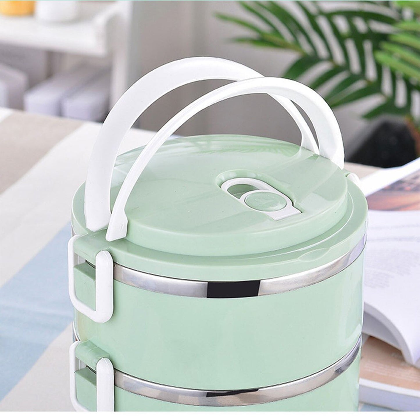 Multi Layer Stainless Steel Hot Lunch Box