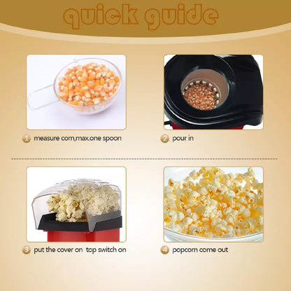 Electric Popcorn Maker Machine